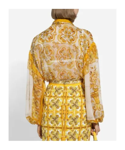 Majolica-Printed Top
