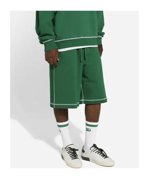 Logo Printed Bermuda Shorts