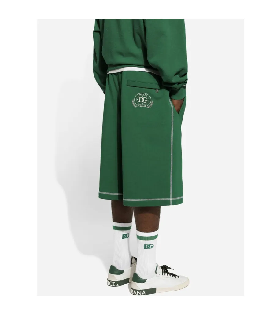 Logo Printed Bermuda Shorts
