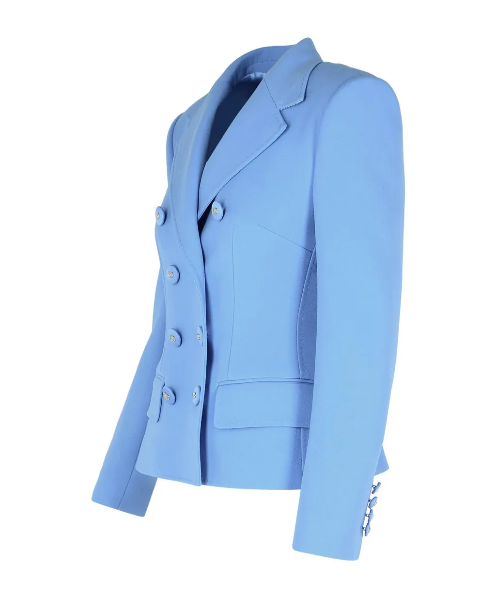 Double-Breasted Tailored Blazer