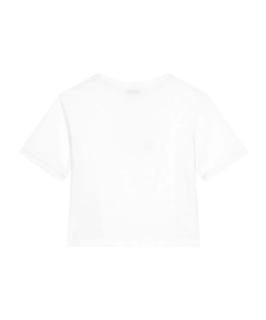 Dg Logo Embellished Jersey T-Shirt