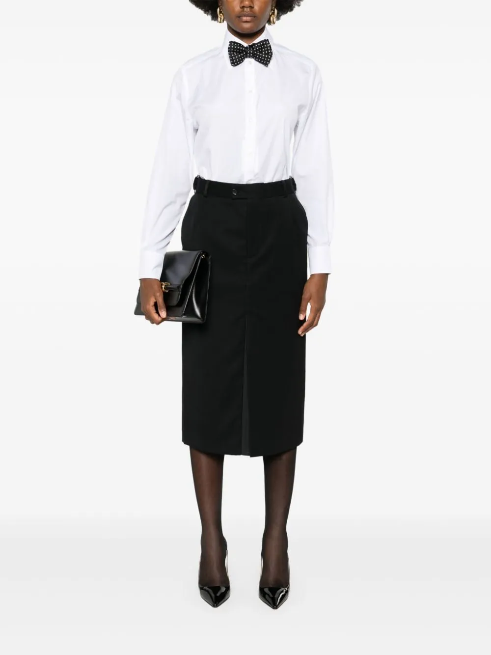 Buttoned Long-Sleeved Shirt