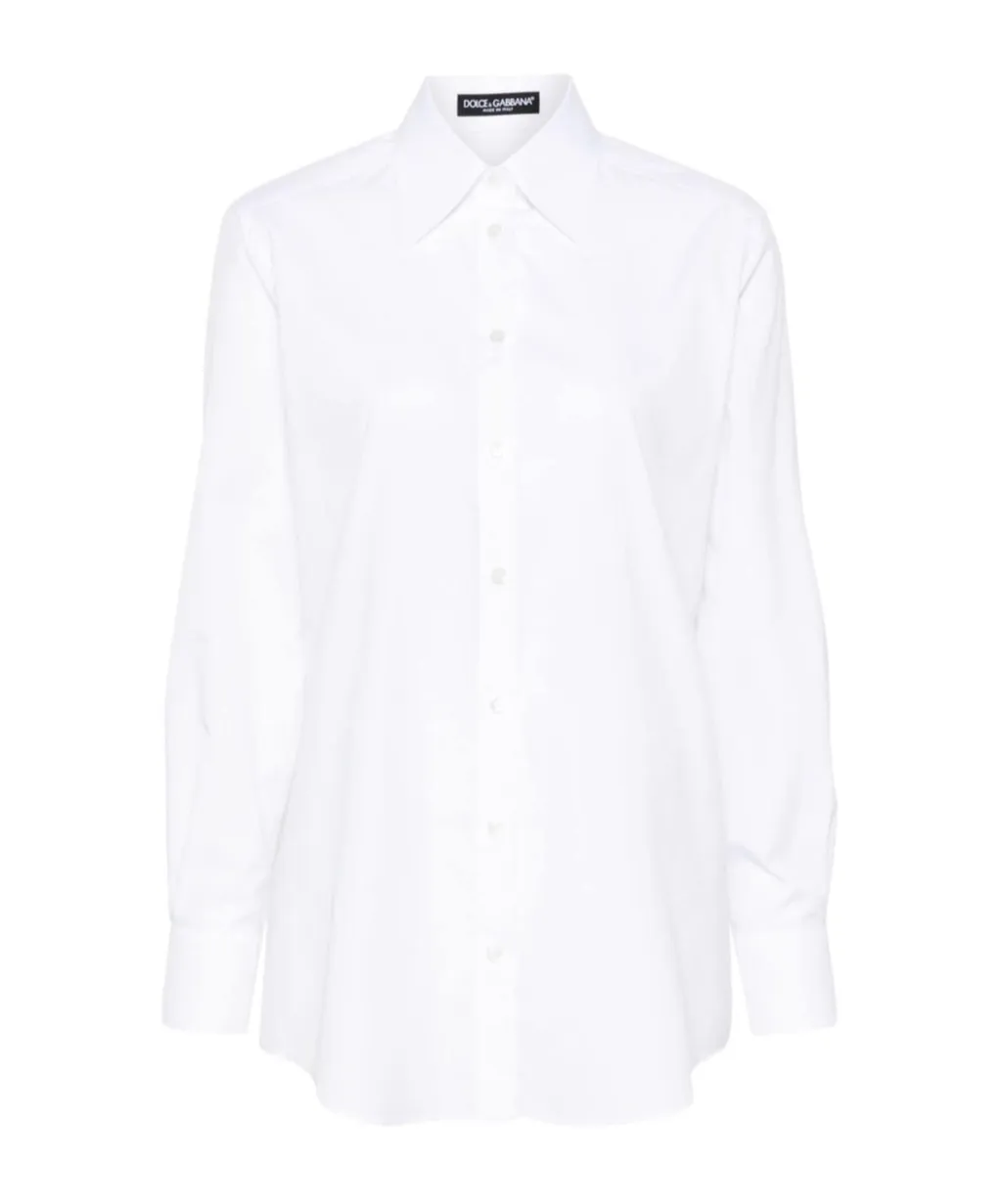 Buttoned Long-Sleeved Shirt
