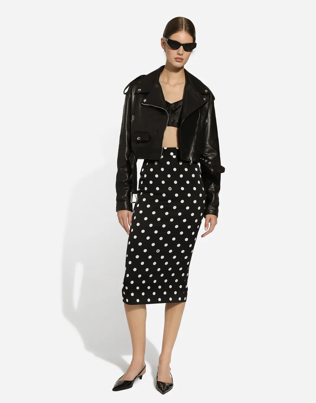 Zip-Up Biker Jacket