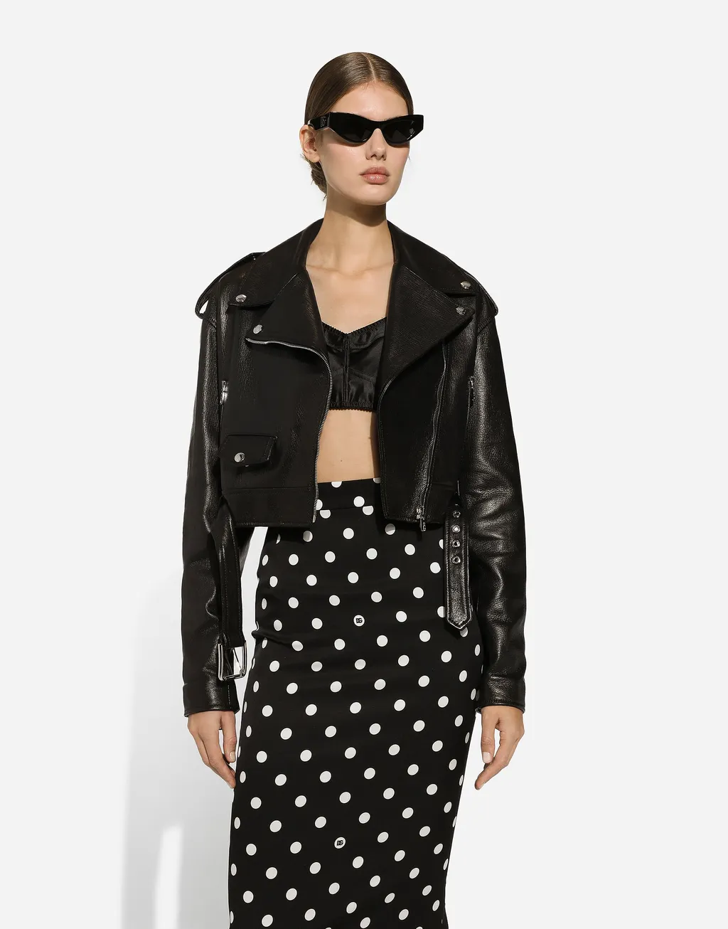Zip-Up Biker Jacket