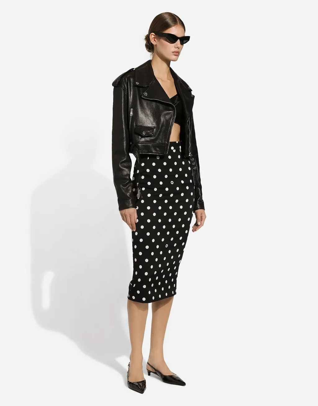Zip-Up Biker Jacket