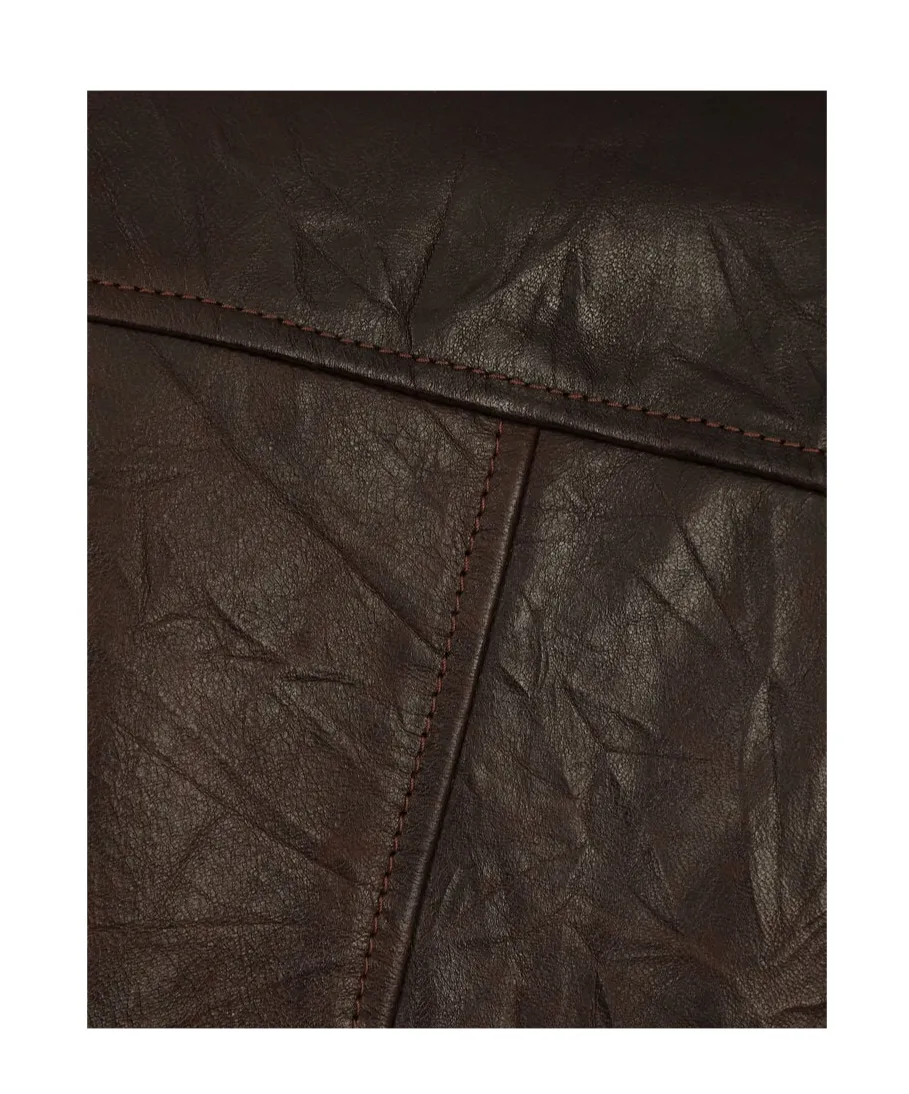 Crinkled Effect Zipped Slim Fit Jacket