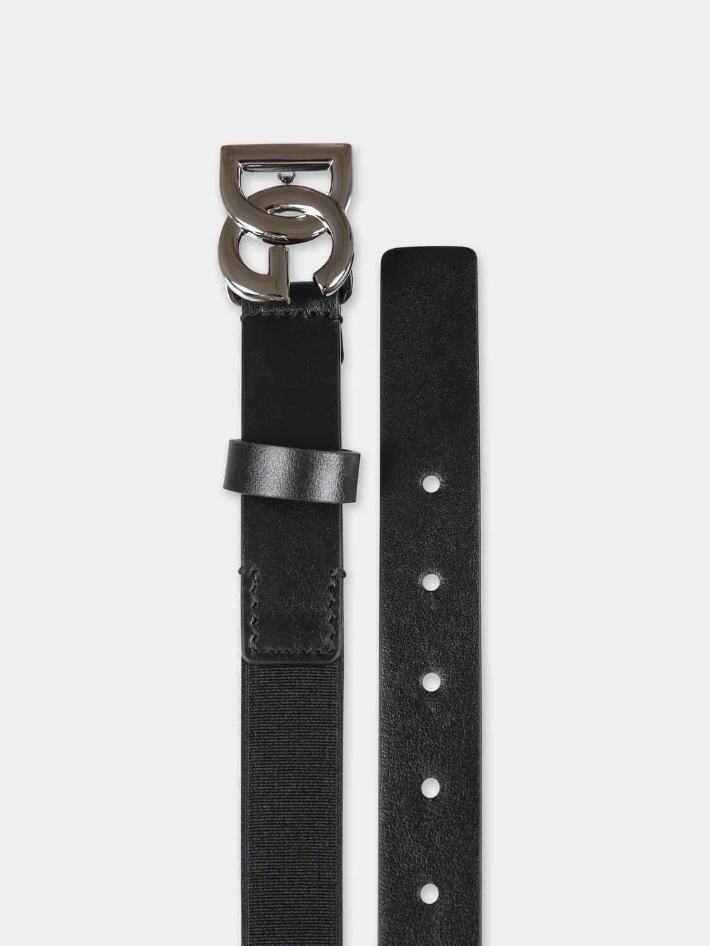 Dg Logo Plaque Buckle Belt
