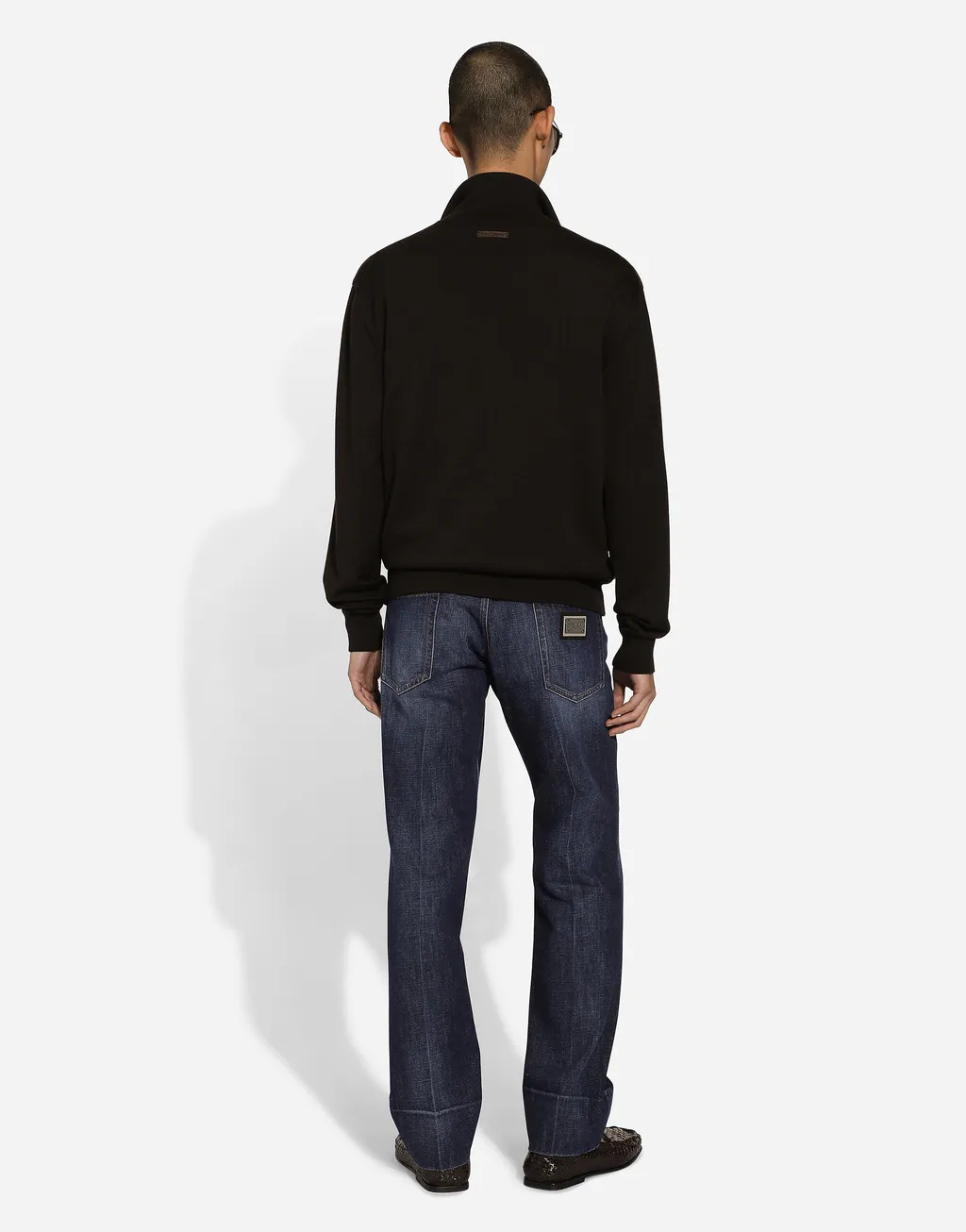 High Neck Zipped Jacket