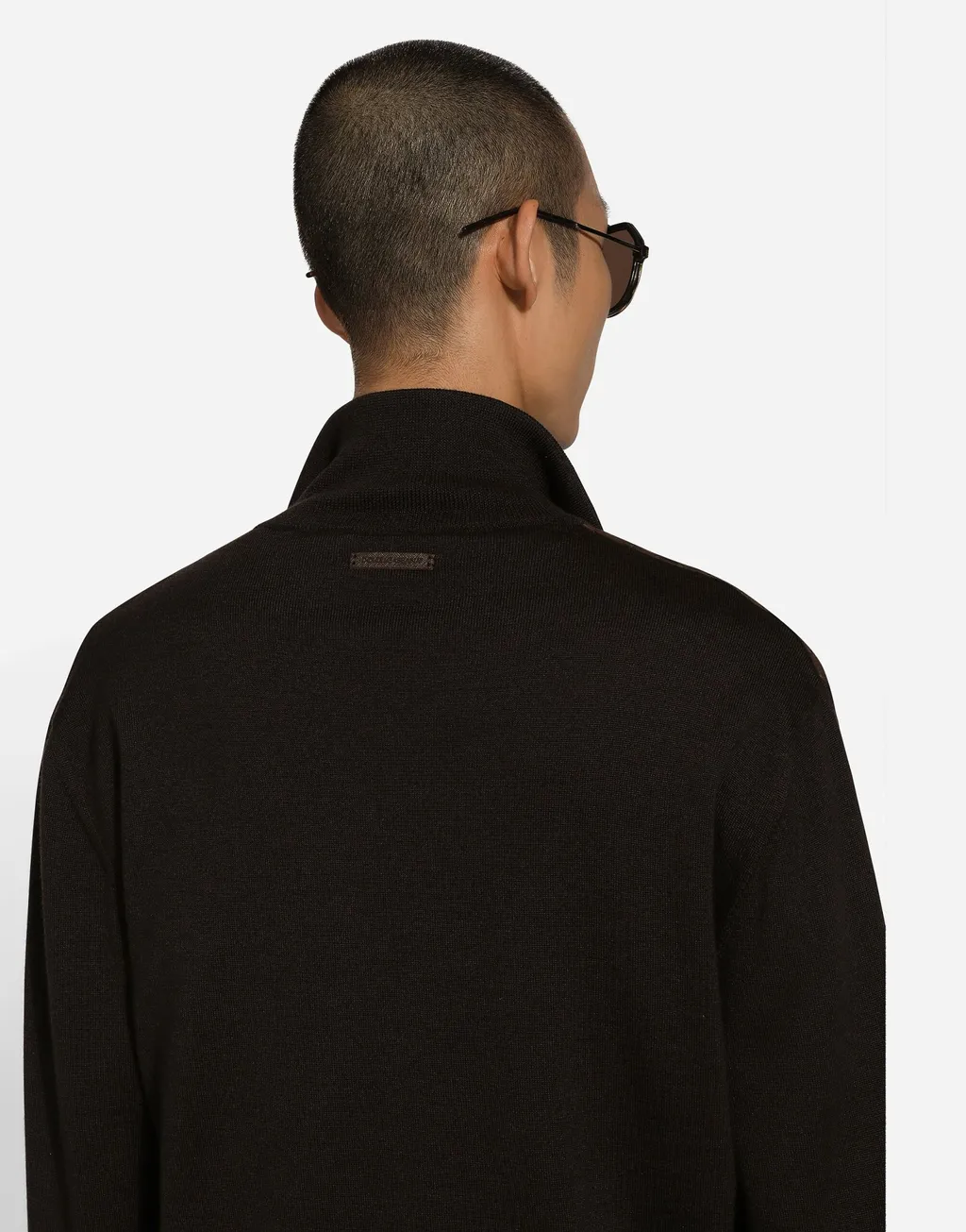 High Neck Zipped Jacket