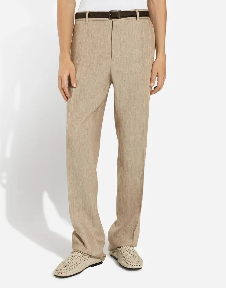Pressed Crease Tailored Pants