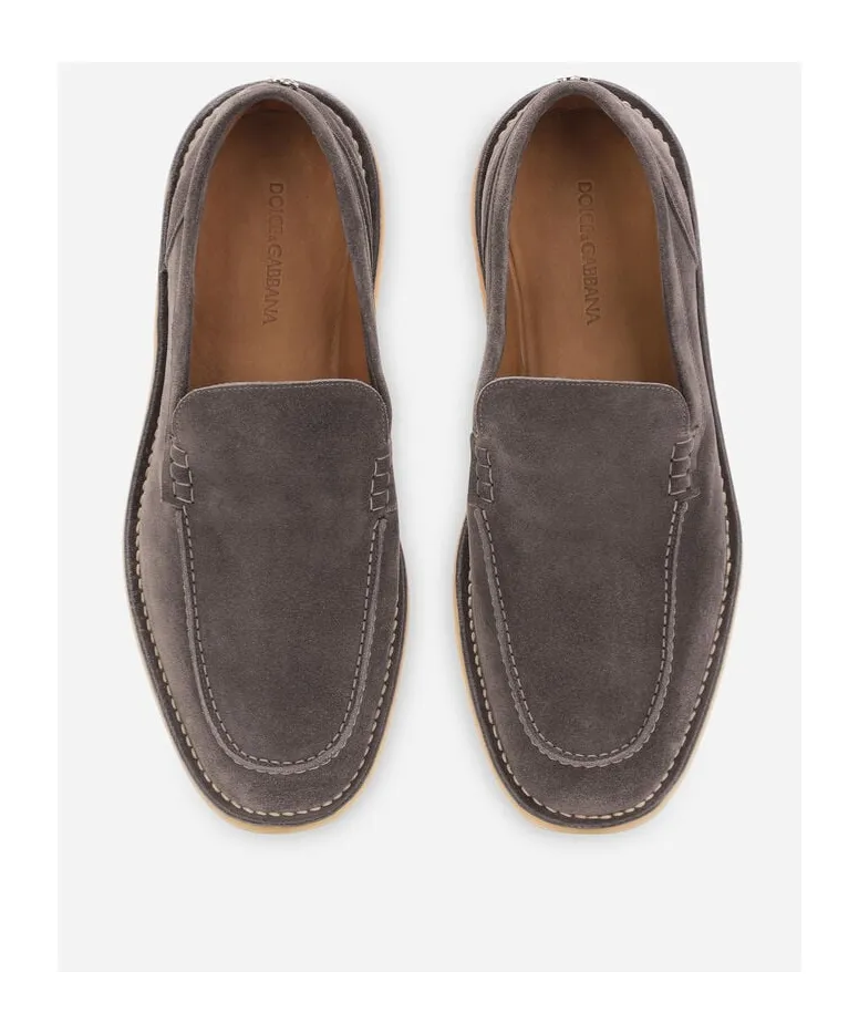 Dg Logo Plaque Loafers