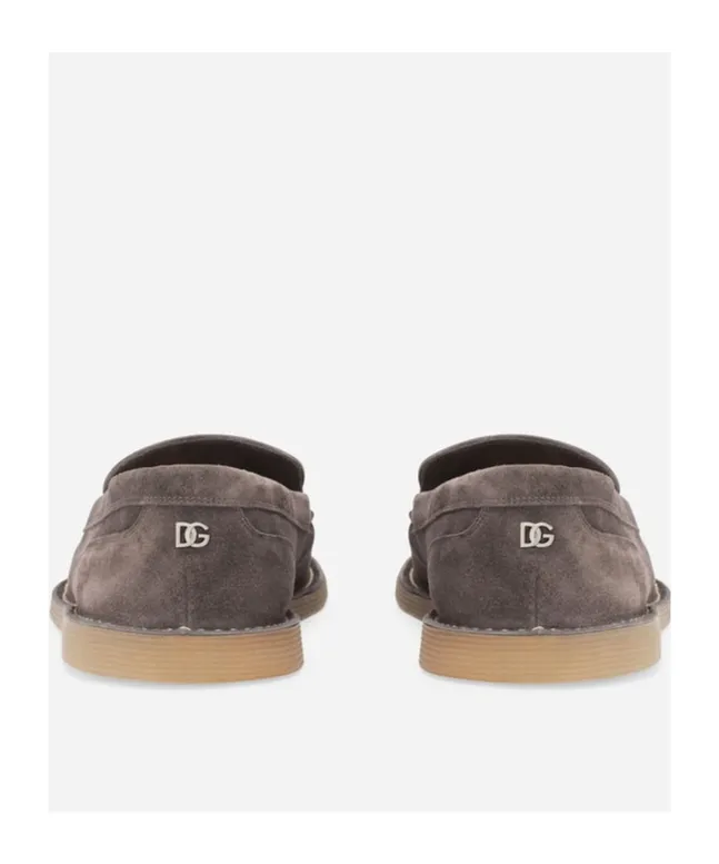 Dg Logo Plaque Loafers