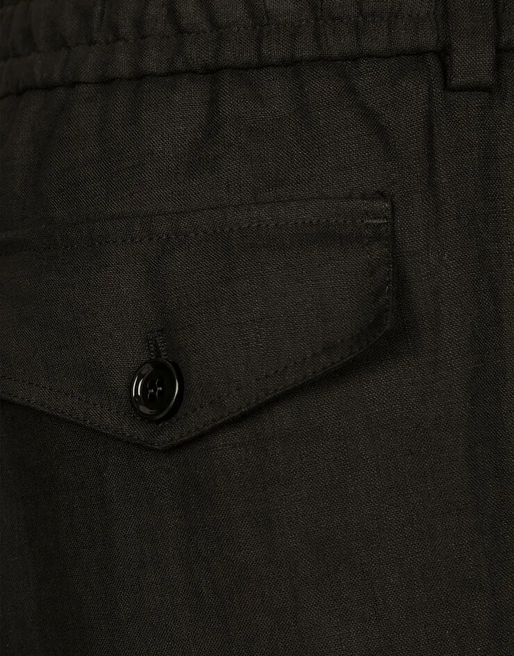 Logo Patch Cargo Shorts