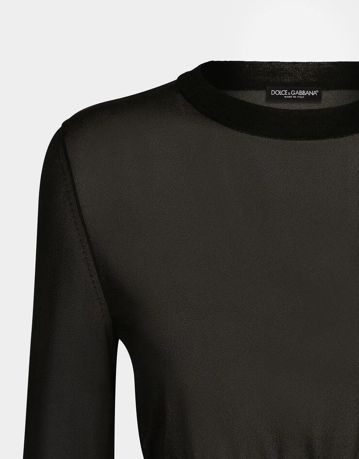 Crewneck Cropped Sweater