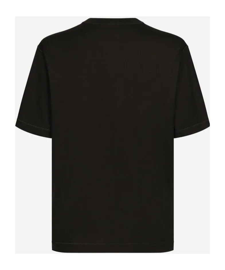 Logo Patch Crewneck T-Shirt