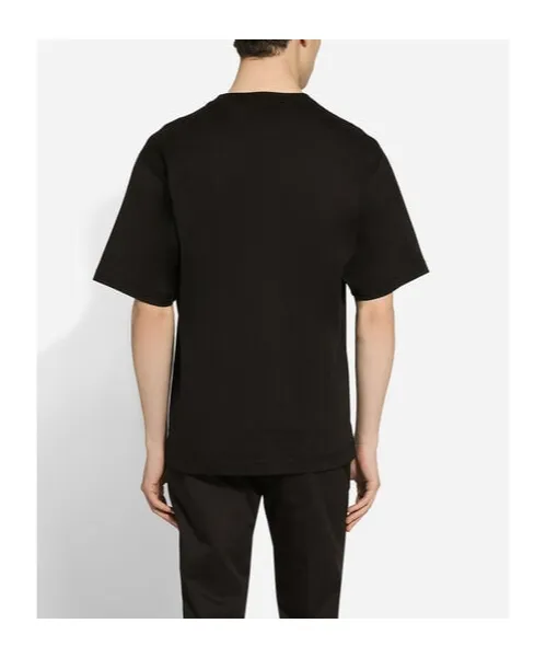 Logo Patch Crewneck T-Shirt