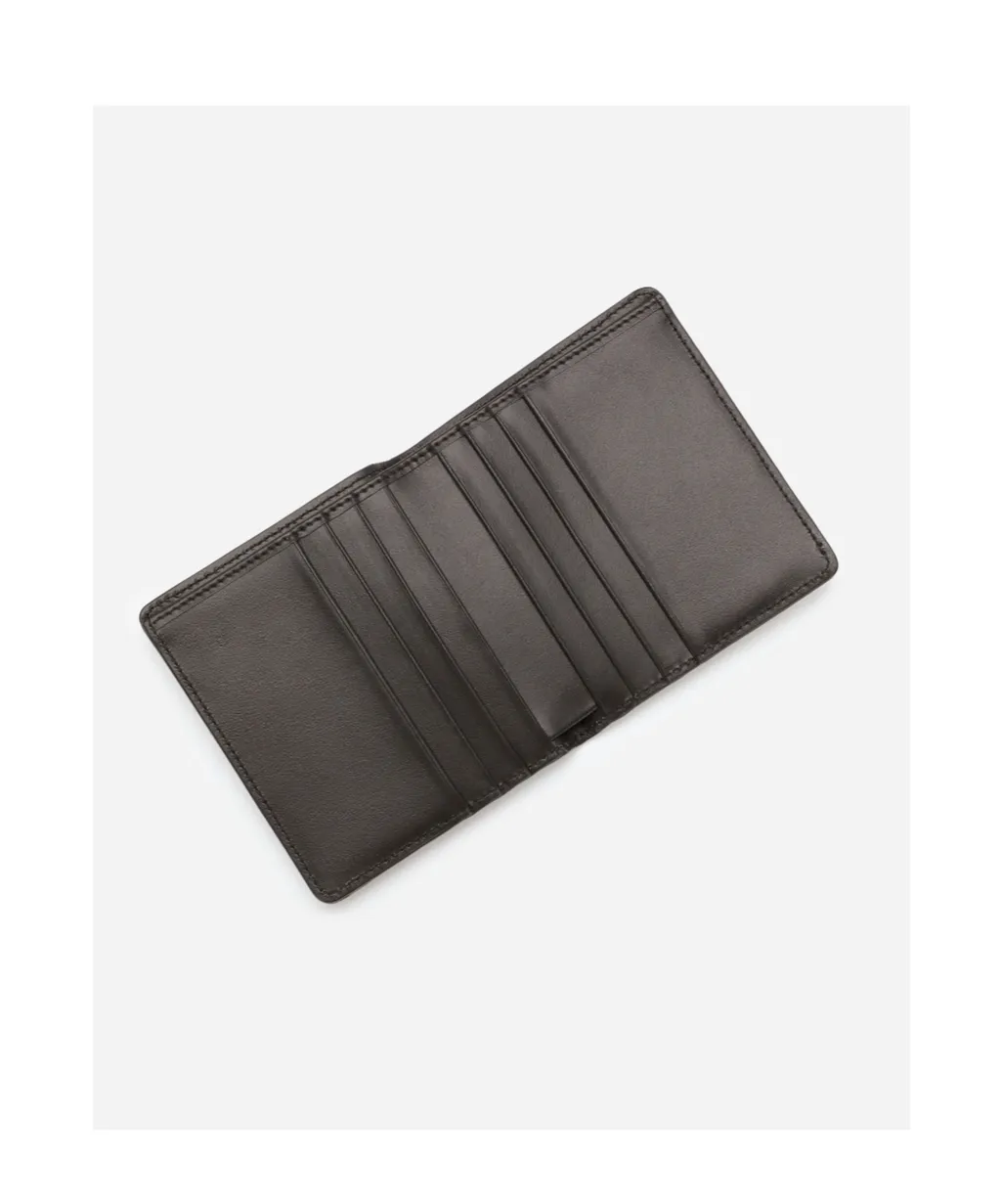 Coated Jacquard Bifold Card Holder