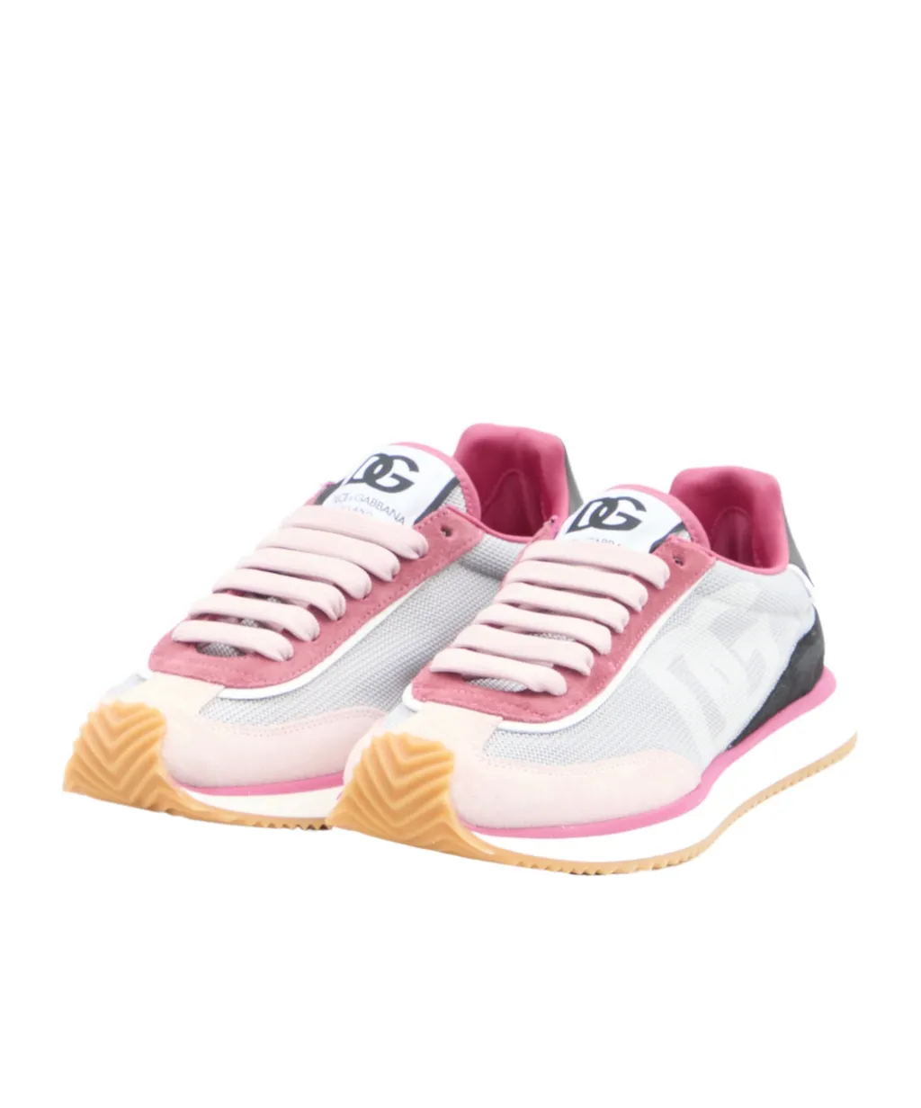Dg Aria Logo Patch Sneakers