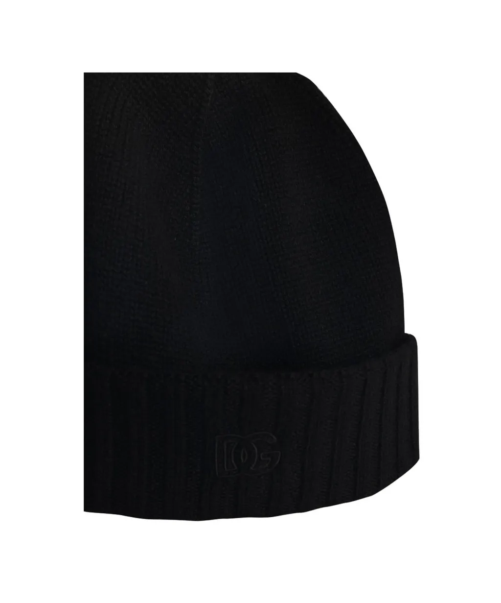 Logo Embroidered Knitted Beanie