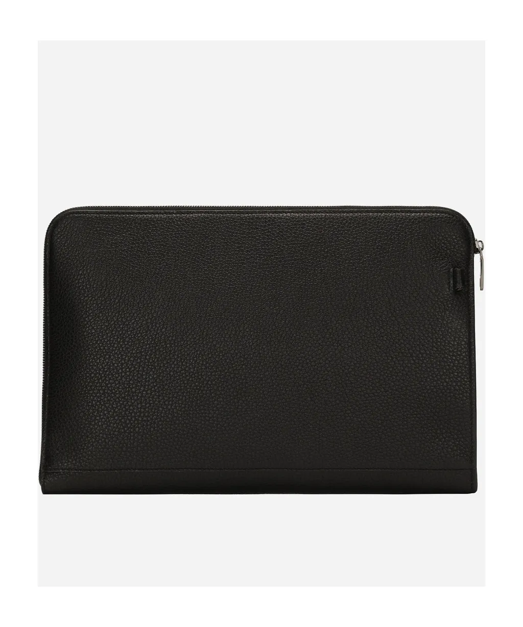 Large Loog Embossed Zipped Pouch