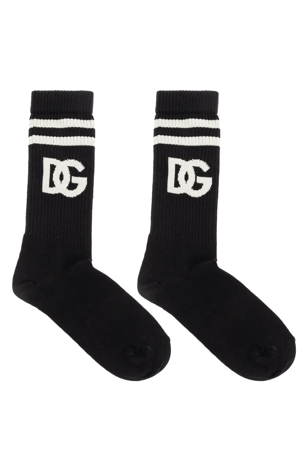 Logo Intarsia Socks