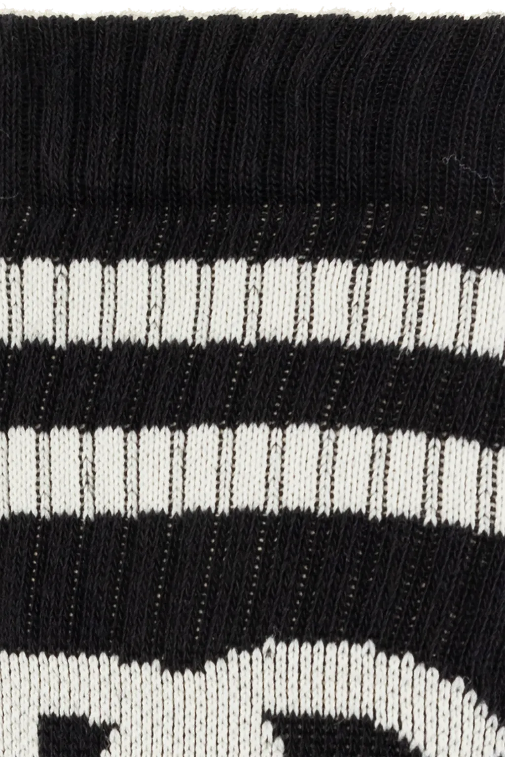 Logo Intarsia Socks