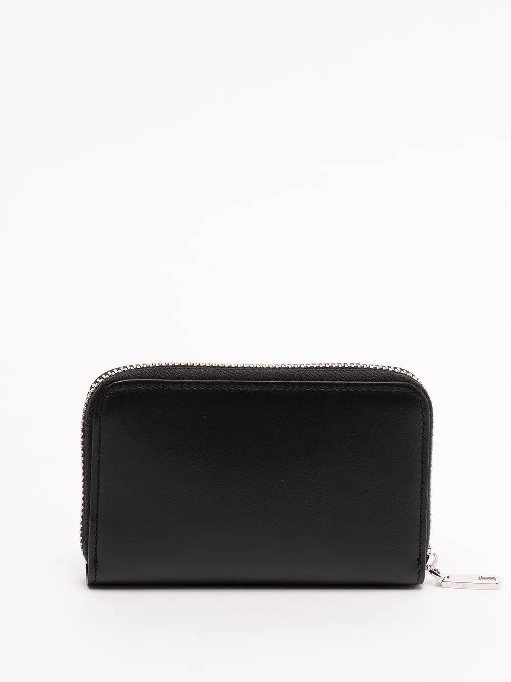 Logo-Embossed Zipped Wallet