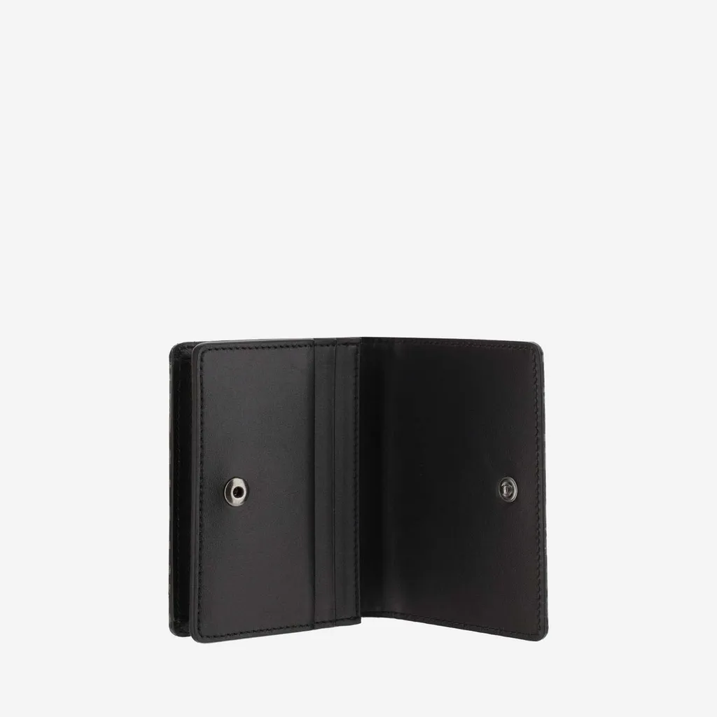 Logo Jacquard Card Holder