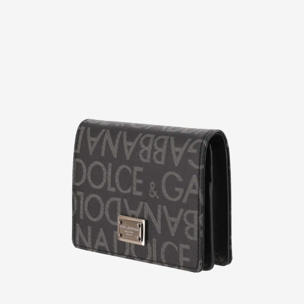 Logo Jacquard Card Holder