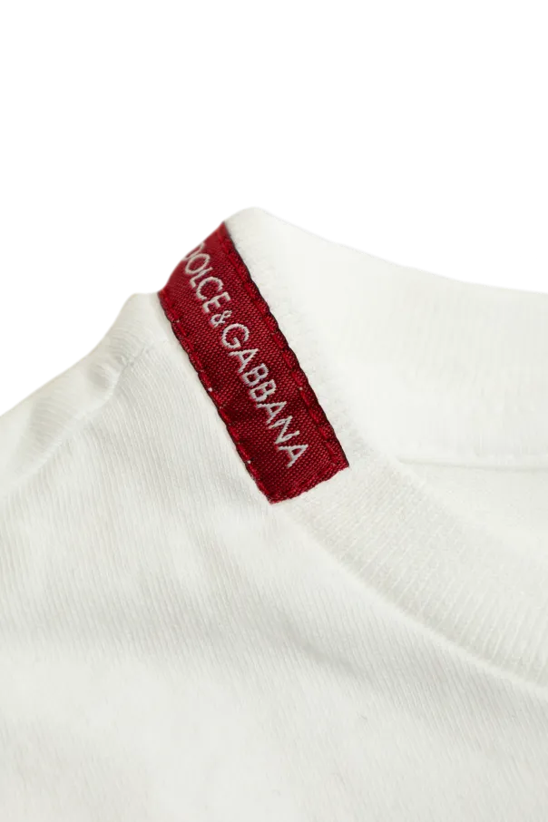 Dg Patch Jersey Short Sleeve T-Shirt