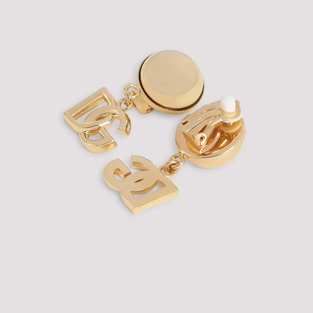 Logo Drop Earrings