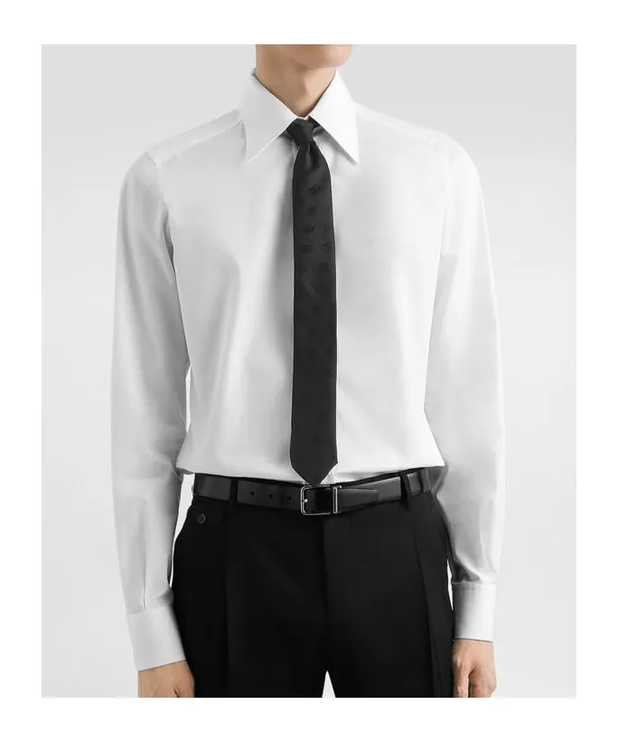 Dg Logo Jacquard Tie