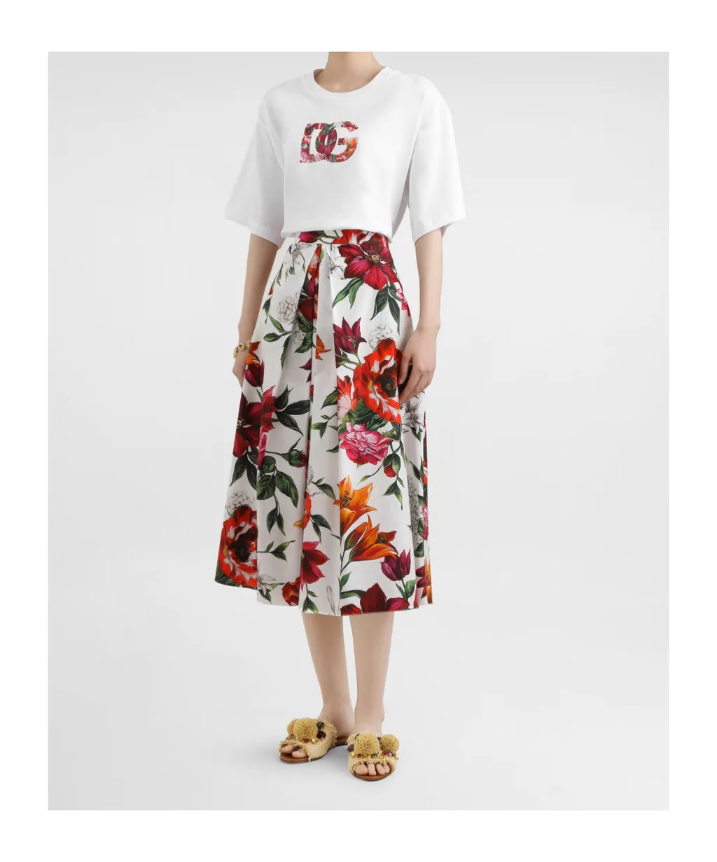 Floral Logo T-Shirt