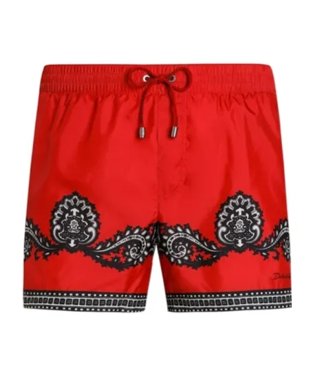 Bandana Printed Swim Shorts