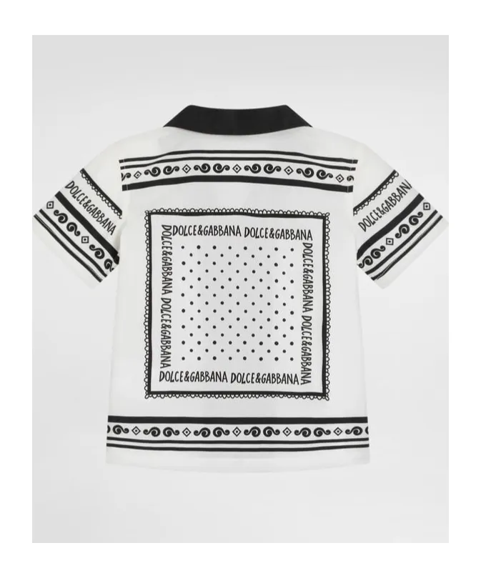 Bandana-Print Shirt