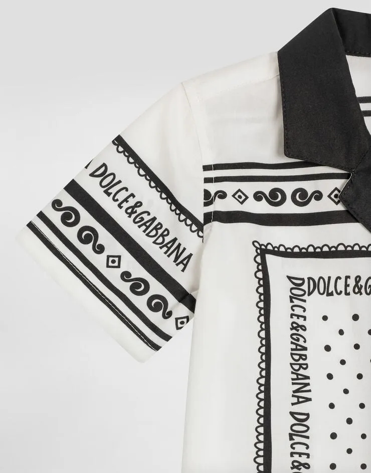 Bandana-Print Shirt