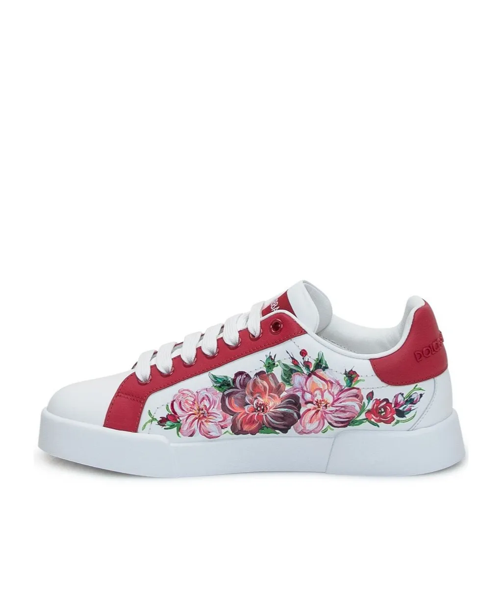 Floral Printed Sneakers