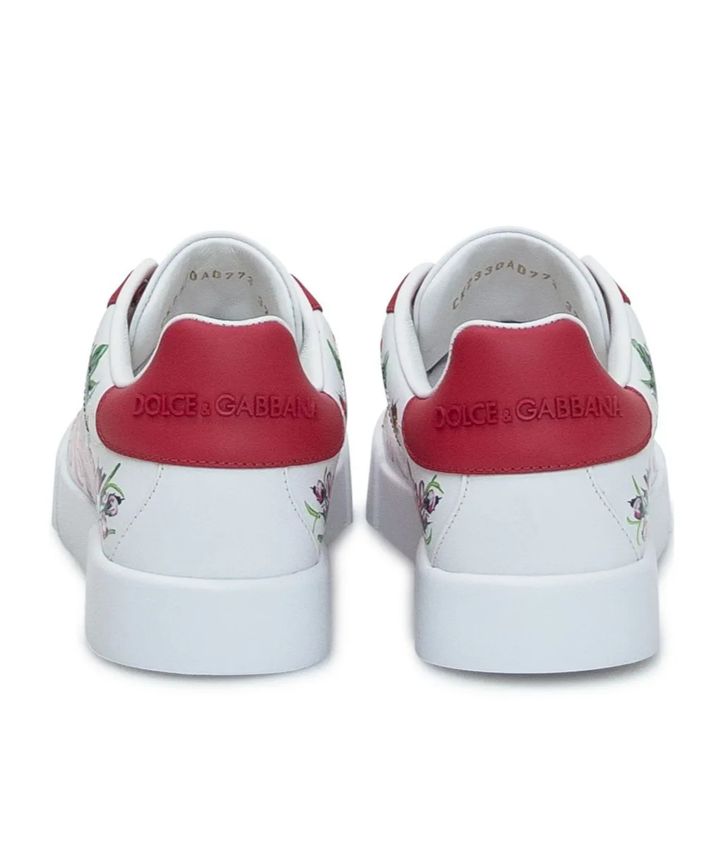 Floral Printed Sneakers