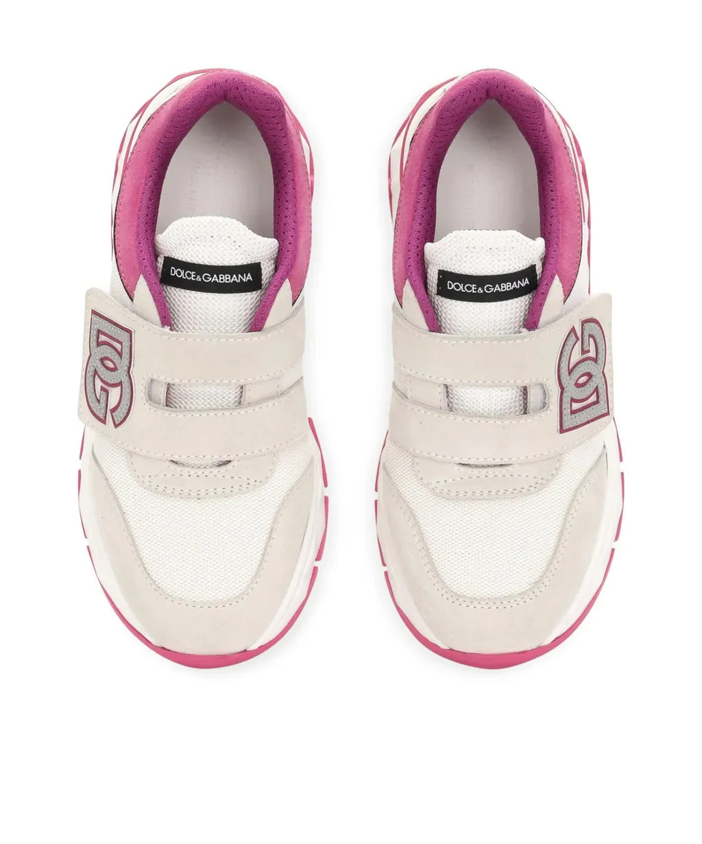 Dg-Appliqué Touch-Strap Sneakers
