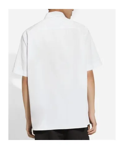 Dg Embroidered Short-Sleeved Shirt