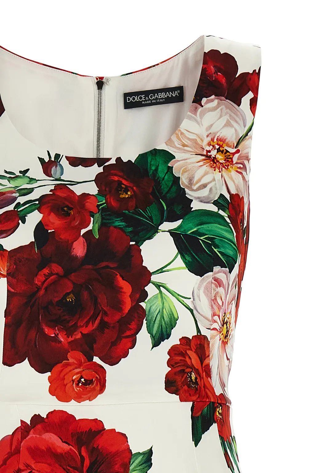 Floral Printed Sleeveless Dress