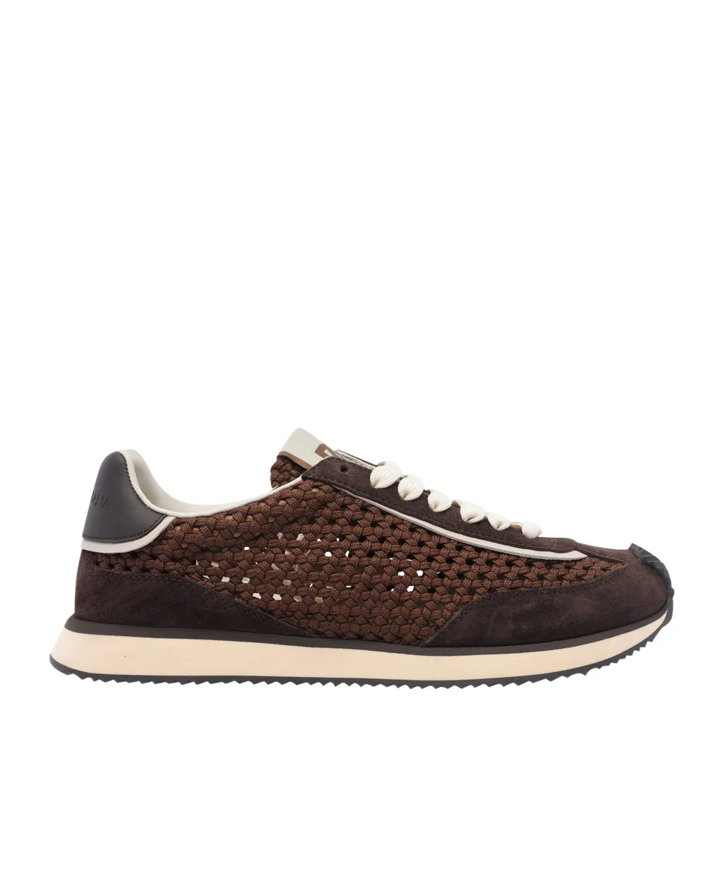 Logo Patch Interwoven Sneakers