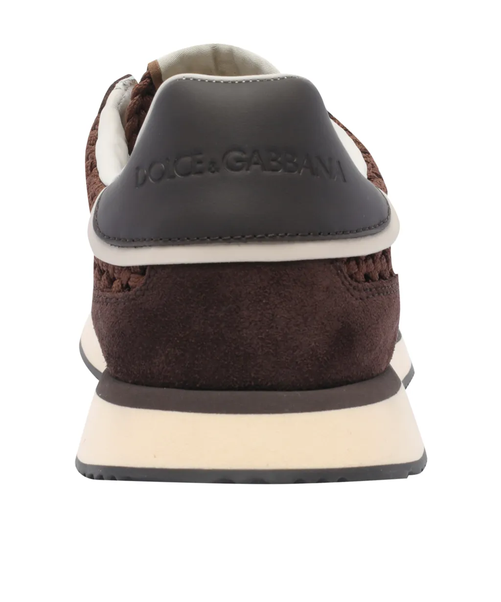Logo Patch Interwoven Sneakers