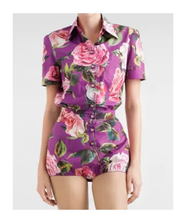 Floral Print Jumpsuit
