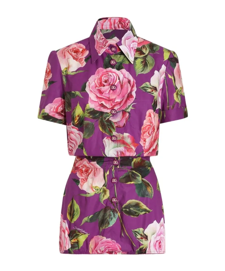 Floral Print Jumpsuit