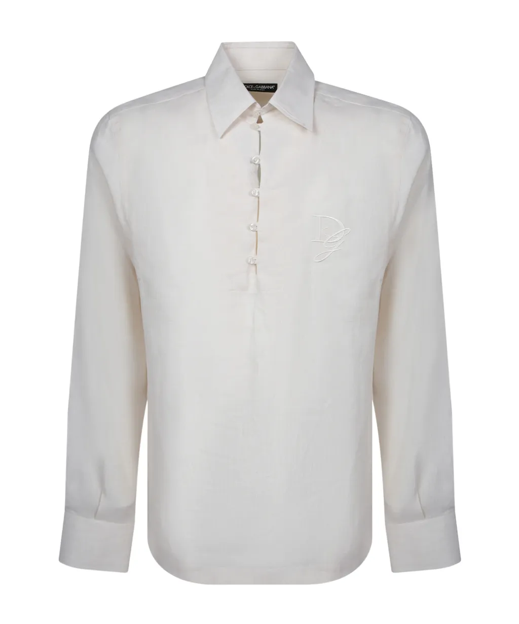 Logo Embroidered Shirt