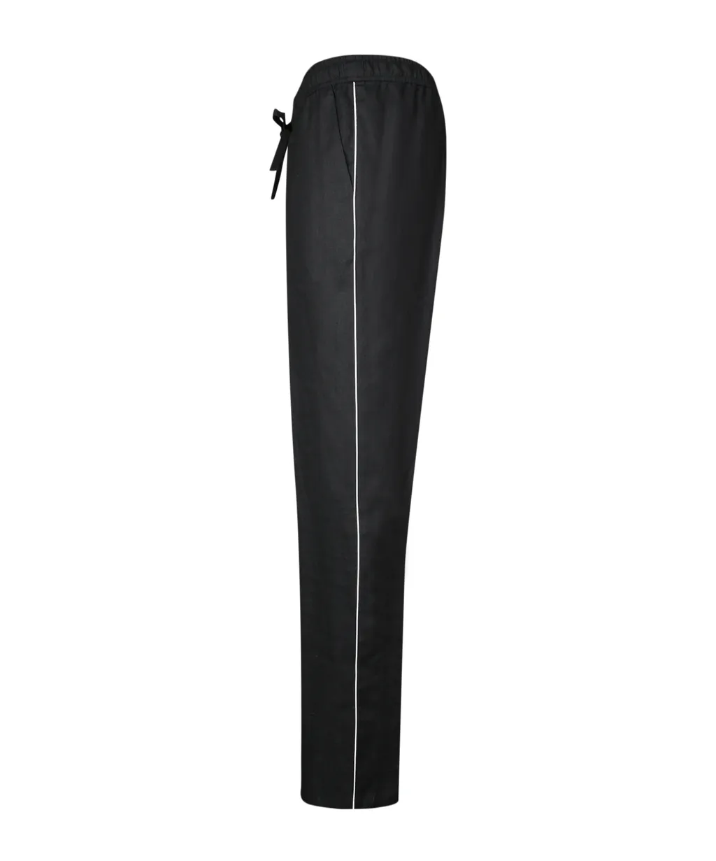 Elastic Drawstring Waist Pants