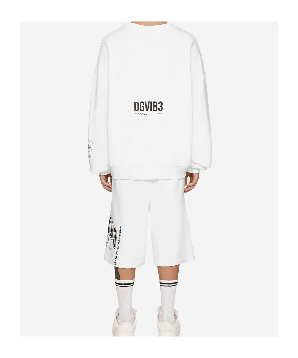 Logo-Print Cotton Track Shorts