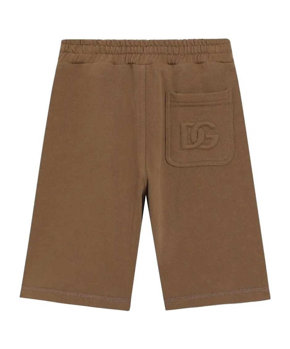 Dg-Embossed Track Shorts